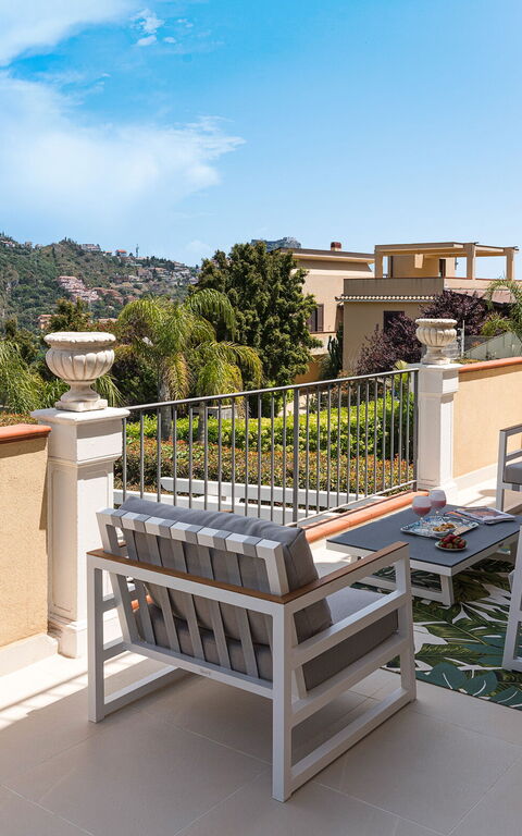 Villa Giutitta: Balcone / Terrazza / Patio, Vista Panoramica