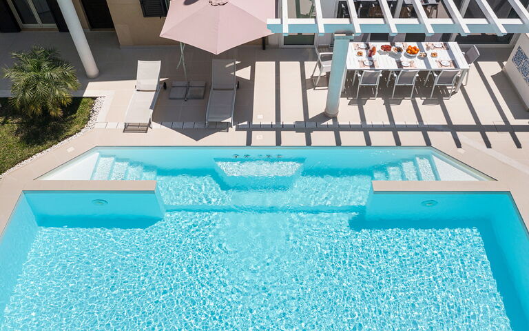 Villa Giutitta: Esterni, Piscina