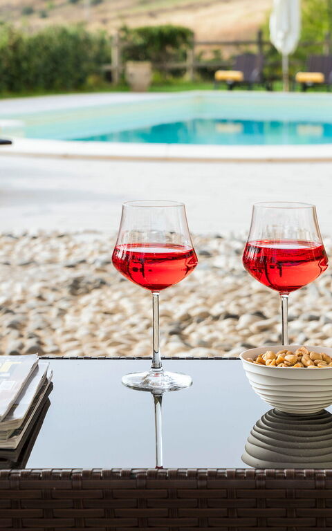 Villa Anthea: Esterni, Piscina