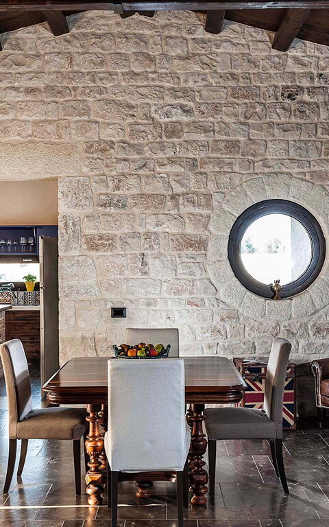 Corte Moscata: Sala da pranzo, Soggiorno