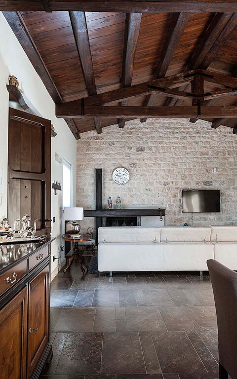 Corte Moscata: Sala da pranzo, Soggiorno