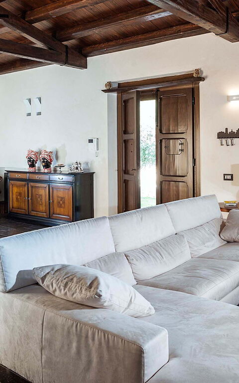 Corte Moscata: Sala da pranzo, Soggiorno