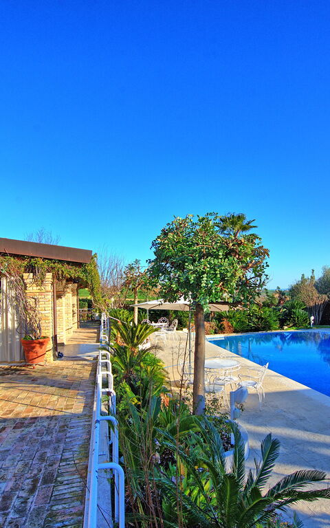 Villa Vittoria: all'aperto, Piscina