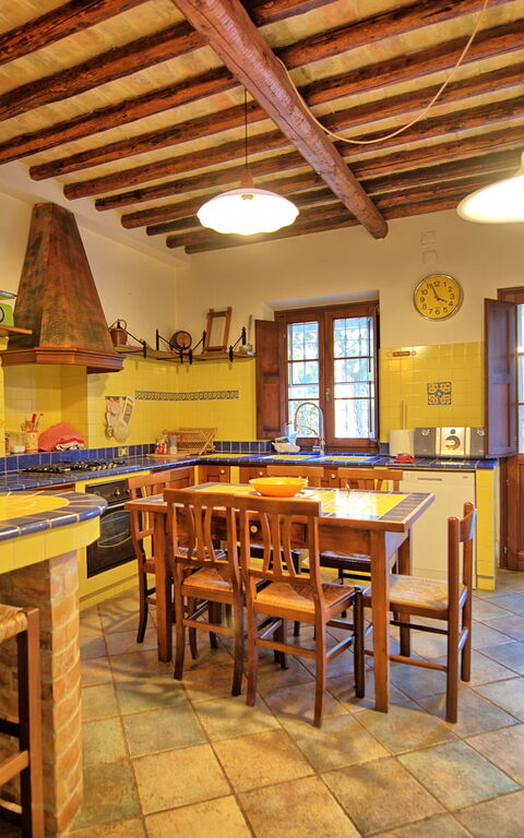 Villa Vittoria: Cucina, Sala da pranzo