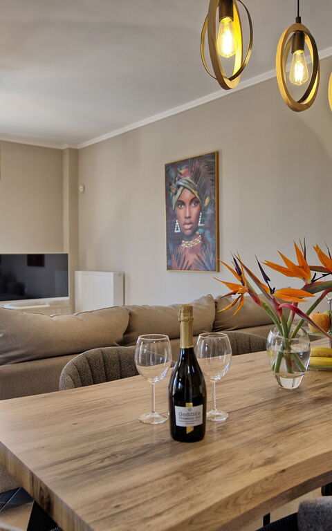 Villa Kostantina: Sala da pranzo, Soggiorno