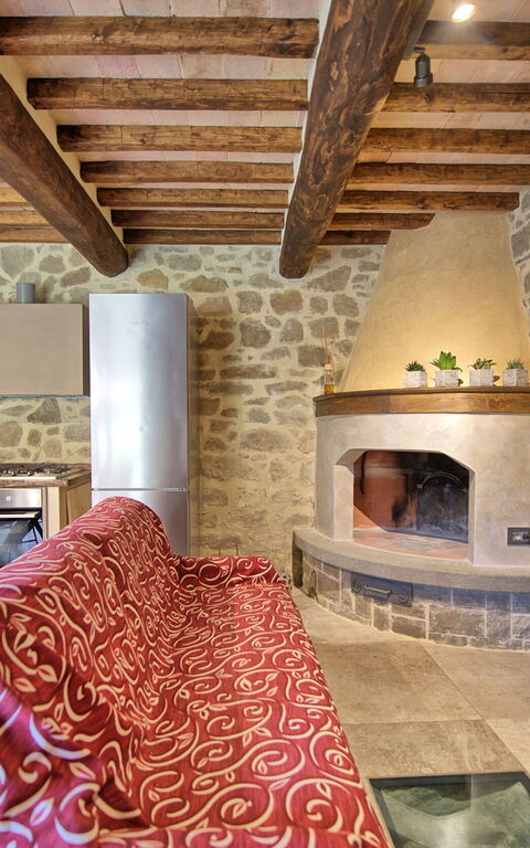 Villa Mulino: Cucina, Sala da pranzo, Soggiorno