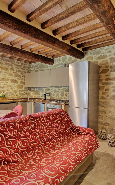 Villa Mulino: Cucina, Sala da pranzo, Soggiorno