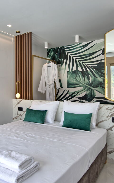 Villa Silentium Evilia: Camera da letto