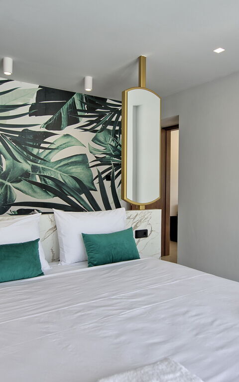 Villa Silentium Evilia: Camera da letto