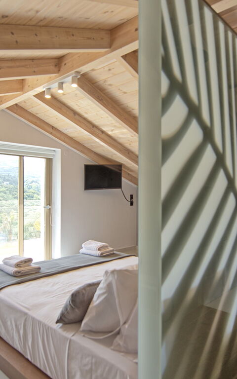 Villa Silentium Evilia: Camera da letto