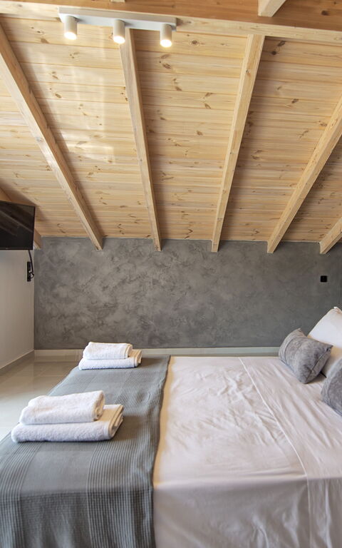 Villa Silentium Evilia: Camera da letto