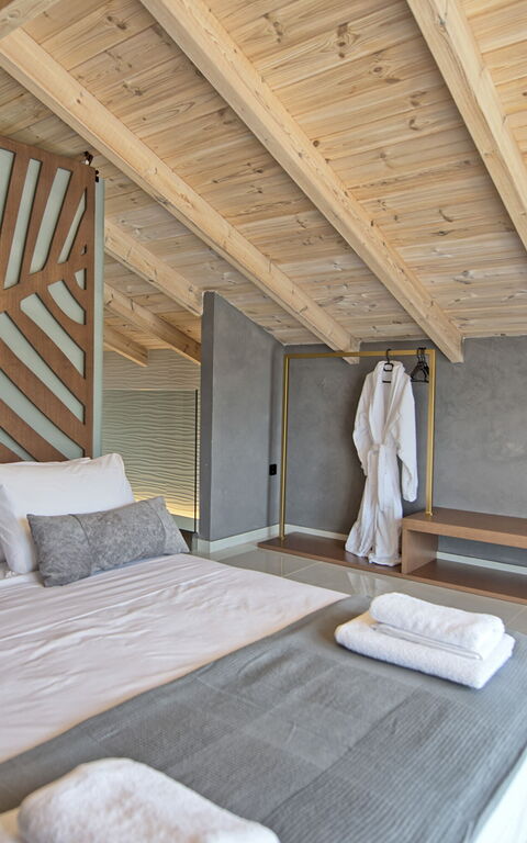 Villa Silentium Evilia: Camera da letto