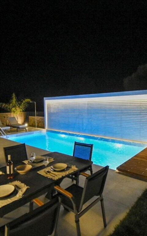 Villa Silentium Ionia: Esterni, Piscina