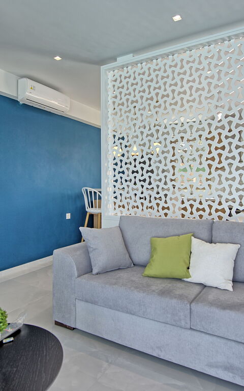 Villa Silentium Ionia: Soggiorno