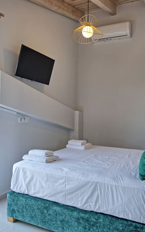 Villa Silentium Ionia: Camera da letto