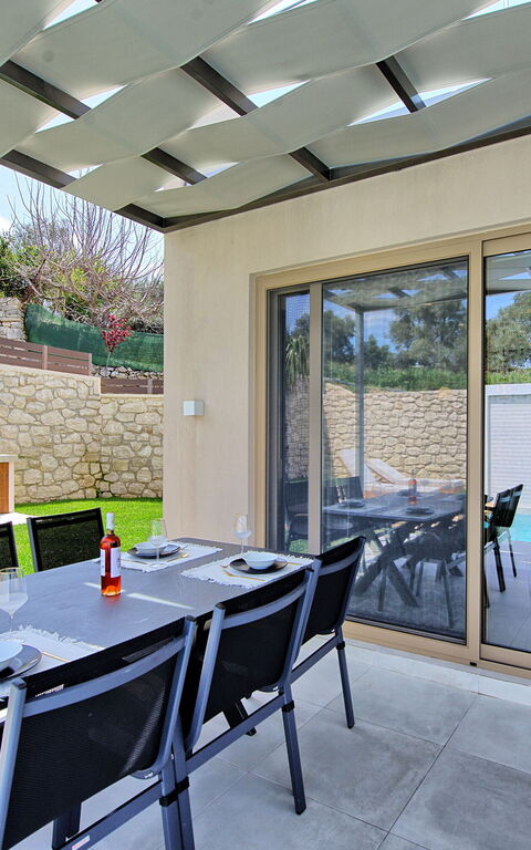 Villa Silentium Ionia: all'aperto, Balcone / Terrazza / Patio