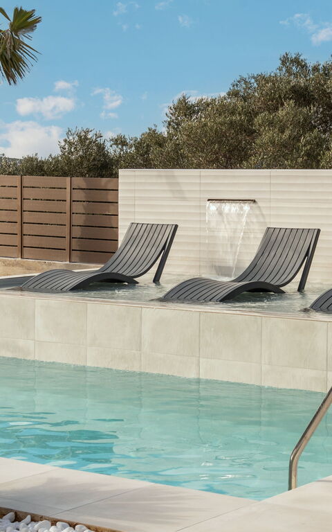 Villa Silentium Olia: all'aperto, Esterni, Piscina