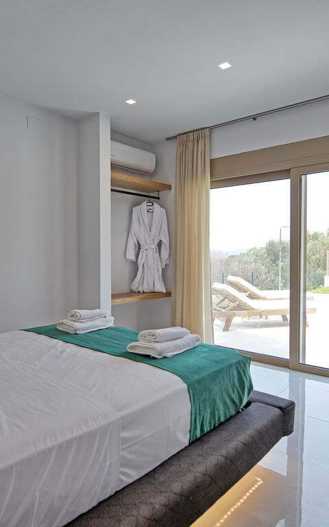 Villa Silentium Olia: Camera da letto