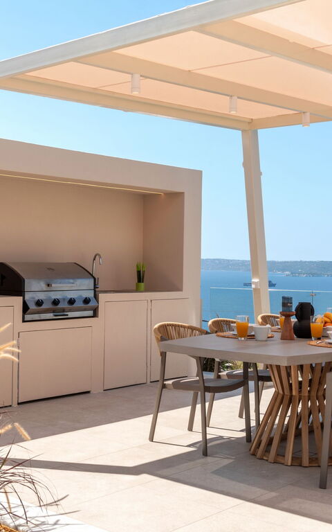 Seaview Lux: all'aperto, Balcone / Terrazza / Patio, Cibo, Esterni