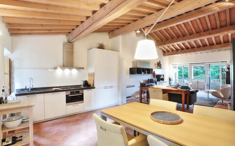 Alloggio La Terrazza: Cucina, Sala da pranzo