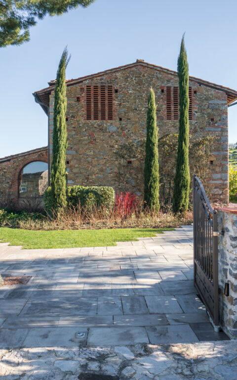Villa Bellostare: all'aperto, Entrata Principale, Esterni