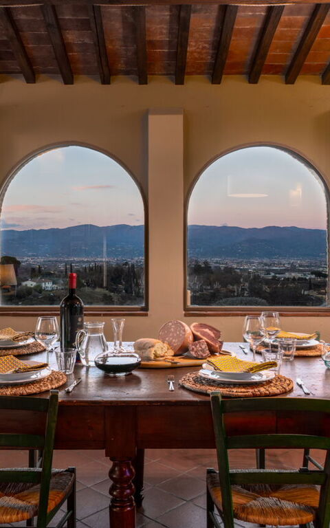 Villa Bellostare: Cibo, Sala da pranzo