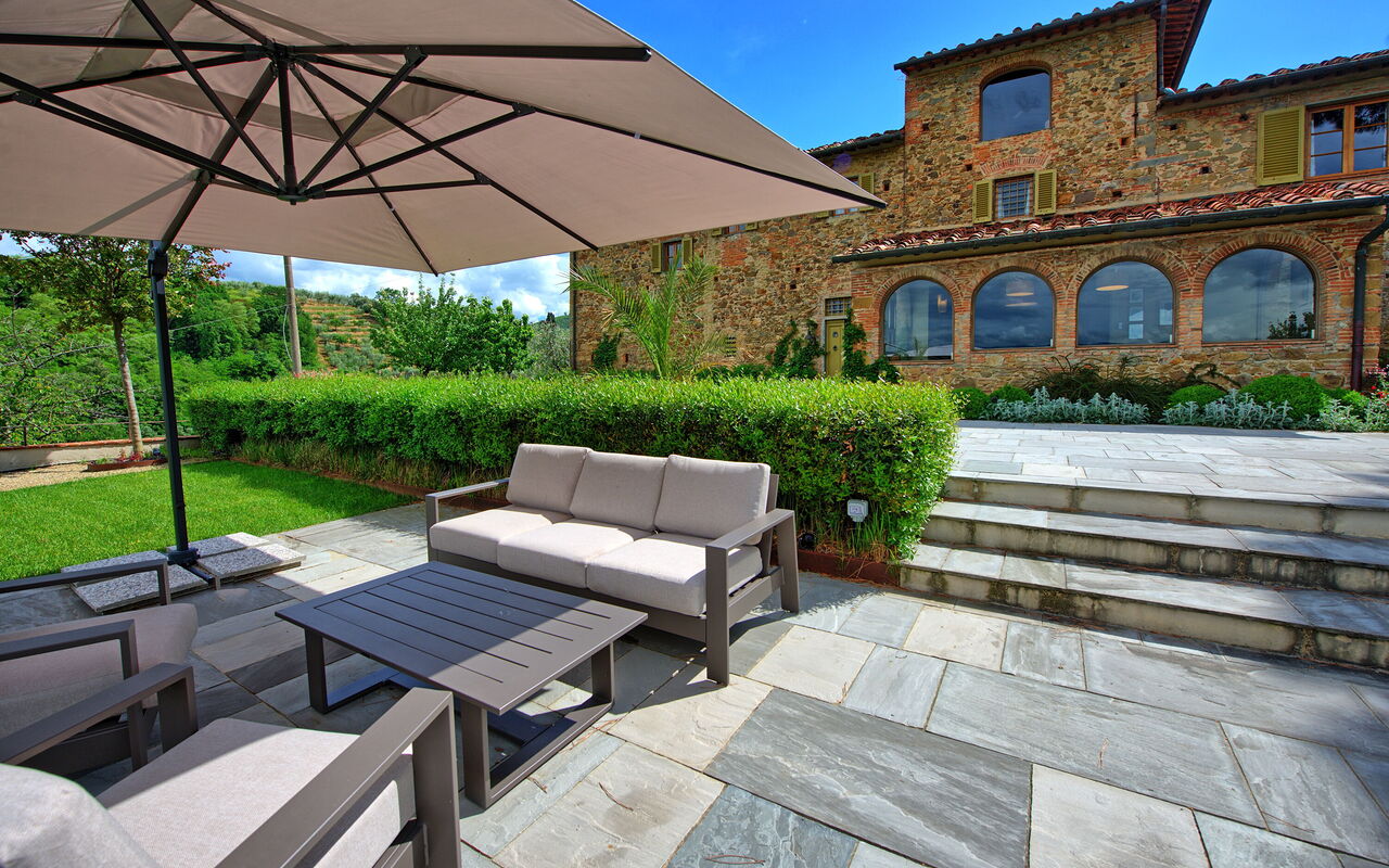 Villa Bellostare: all'aperto, Esterni, Giardino