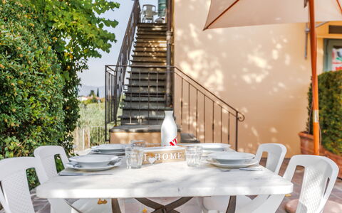 Alloggio Rossello: Balcone / Terrazza / Patio