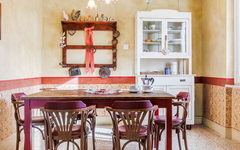 Alloggio Rossello: Cucina, Sala da pranzo