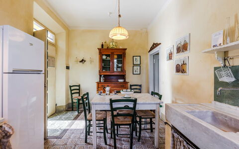 Alloggio Verderame: Sala da pranzo, Soggiorno