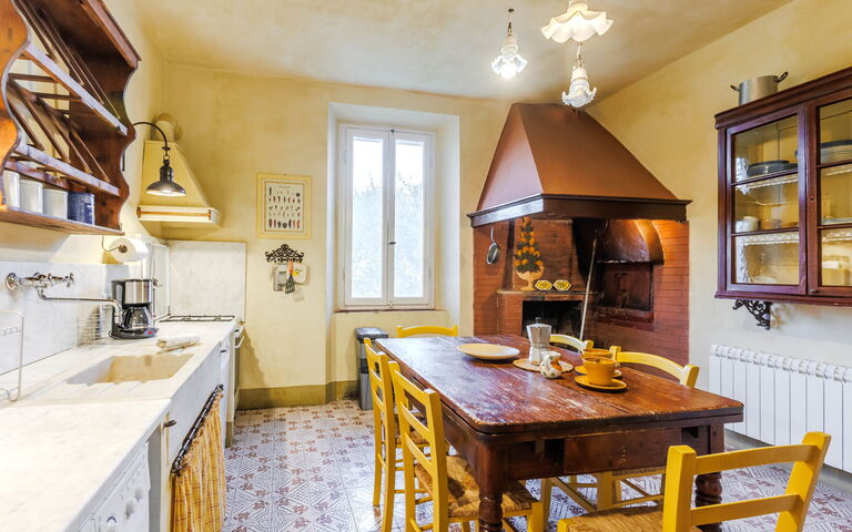Alloggio Giallone: Cucina, Sala da pranzo