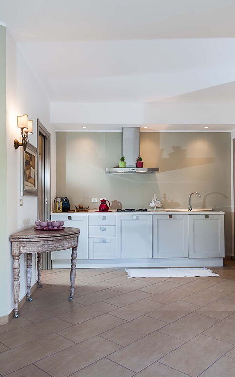 Villa Montefiore: Cucina, Soggiorno