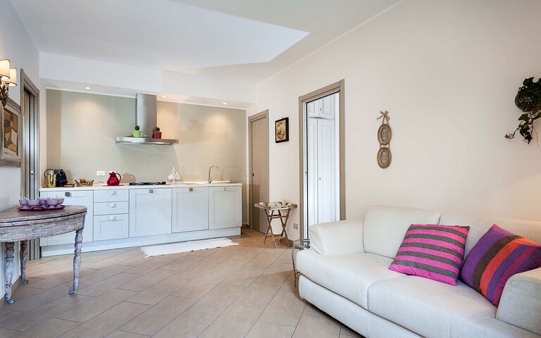 Villa Montefiore: Cucina, Soggiorno