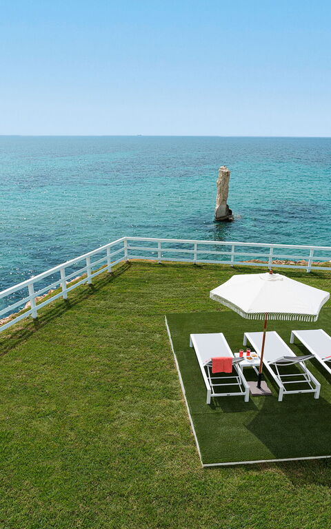 Villa Hermes: all'aperto, Esterni, Giardino