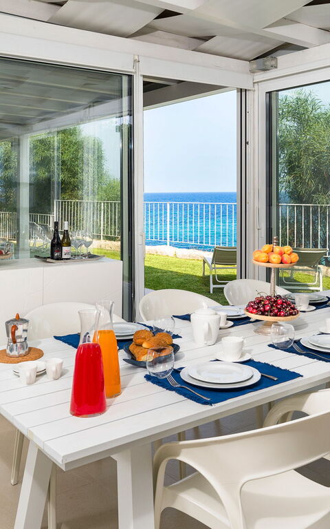 Stella Maris: Sala da pranzo, Vista Panoramica