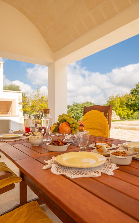 Trullo Adea: all'aperto, Balcone / Terrazza / Patio, Esterni