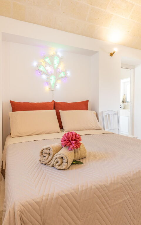 Trullo Adea: Camera da letto