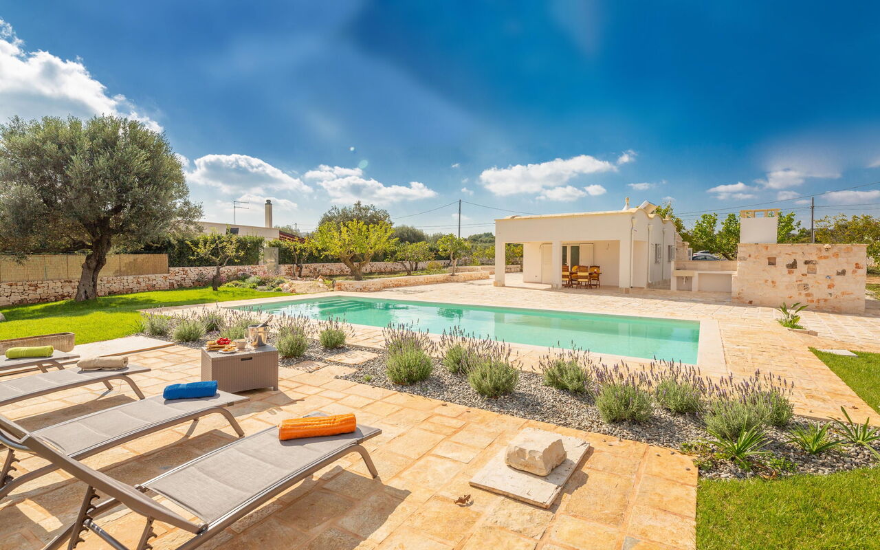 Trullo Adea: all'aperto, Esterni, Giardino, Piscina