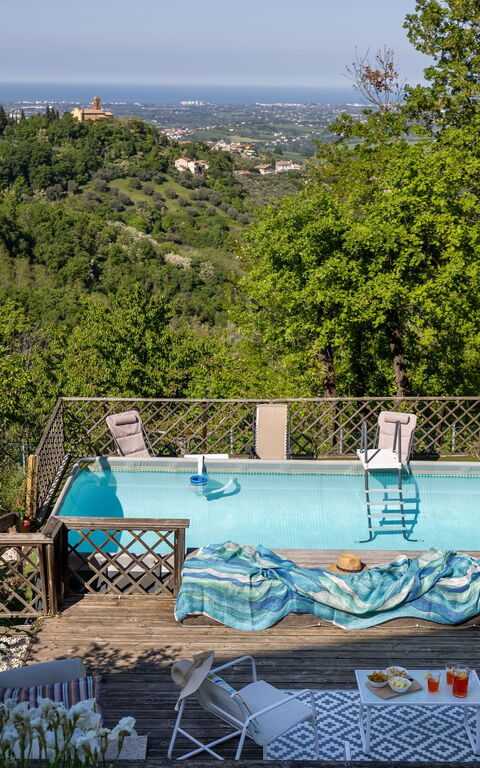 La Nocciola: all'aperto, Piscina, Vista Panoramica