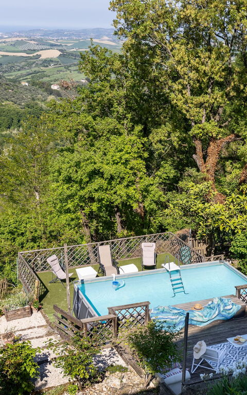La Nocciola: all'aperto, Piscina, Vista Panoramica