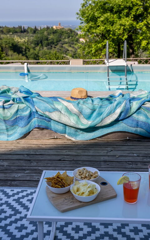 La Nocciola: all'aperto, Piscina, Vista Panoramica