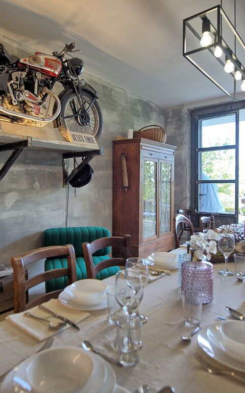 La Nocciola: Cucina, Sala da pranzo