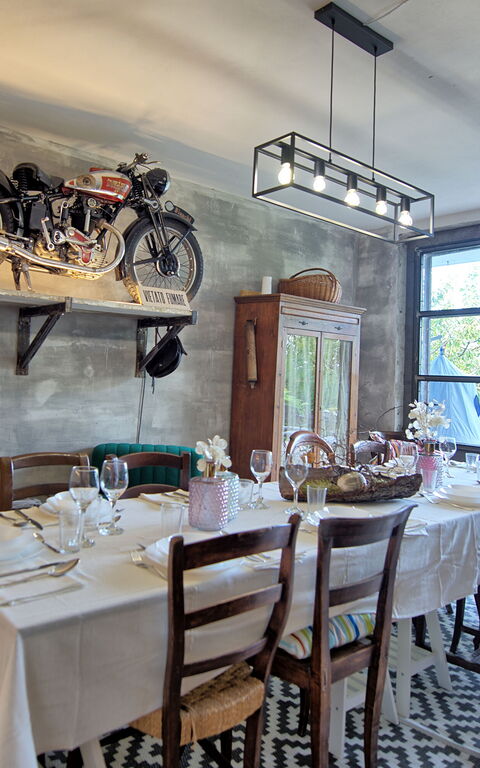 La Nocciola: Cucina, Sala da pranzo