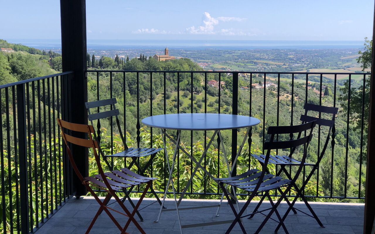 La Nocciola: Balcone / Terrazza / Patio