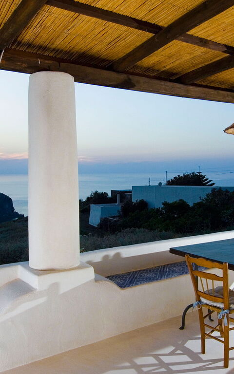 L'ulivo Di Pollara: all'aperto, Balcone / Terrazza / Patio, Esterni, Vista Panoramica