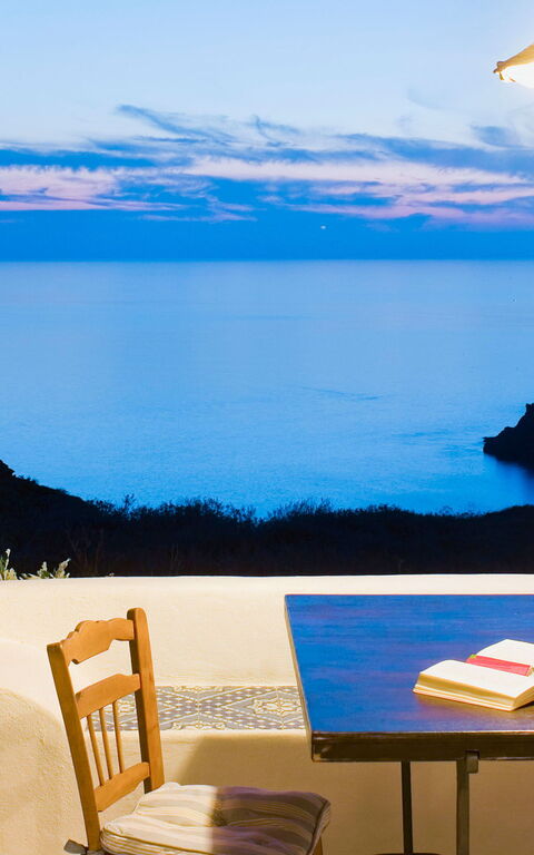 L'ulivo Di Pollara: all'aperto, Balcone / Terrazza / Patio, Esterni, Vista Panoramica