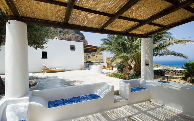 L'ulivo Di Pollara: all'aperto, Balcone / Terrazza / Patio, Esterni, Vista Panoramica