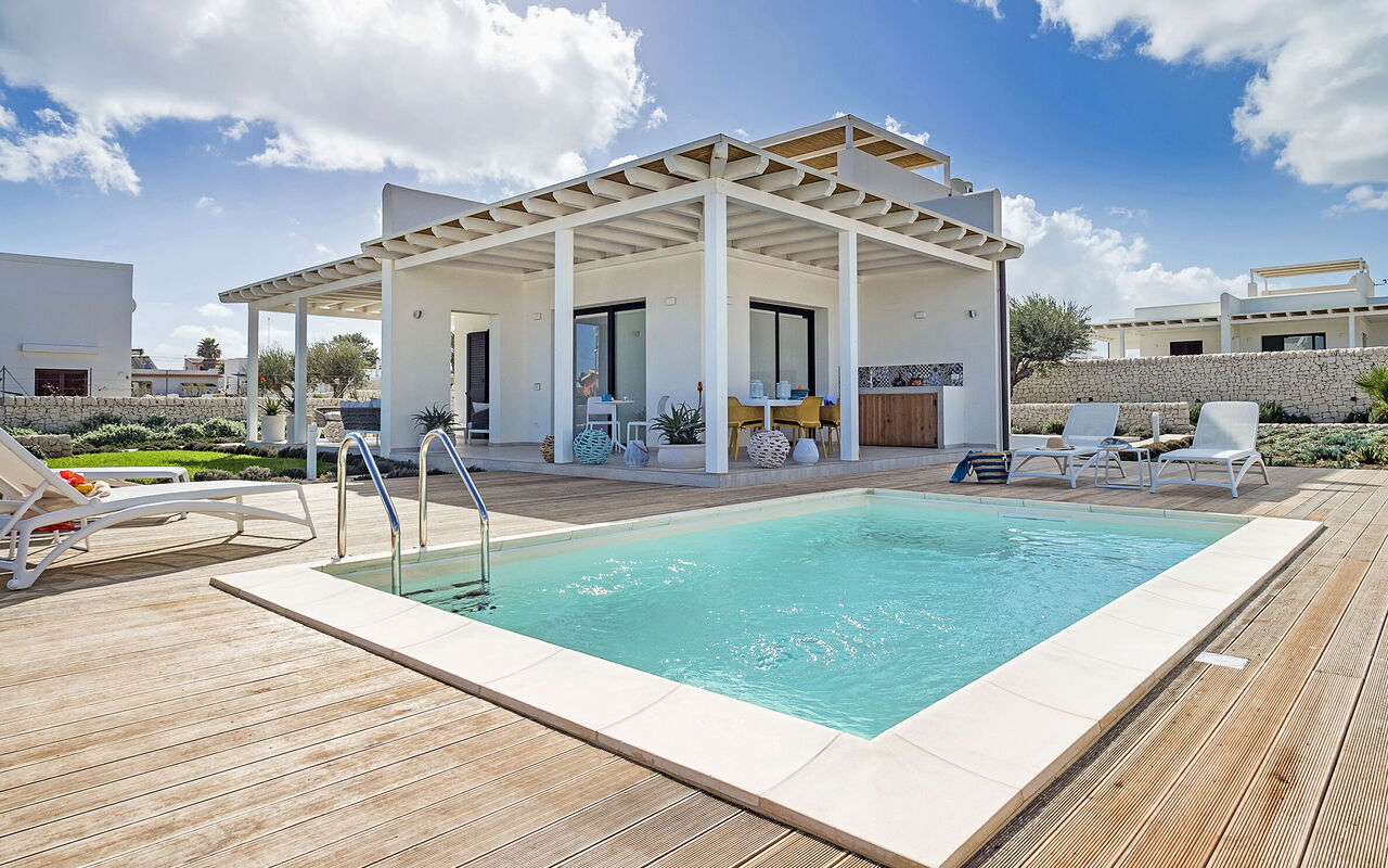 Villa San Lorenzo Timo: all'aperto, Esterni, Piscina