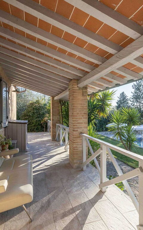 Santo Stefano: Balcone / Terrazza / Patio, Piscina