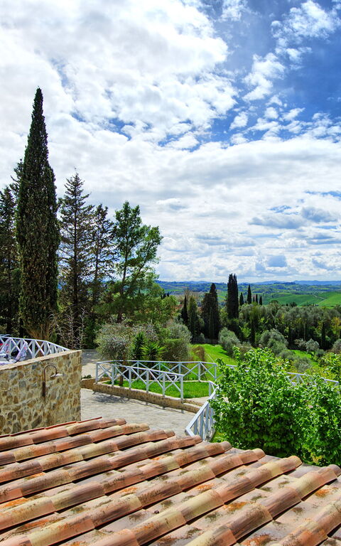 Santo Stefano: Piscina, Vista Panoramica